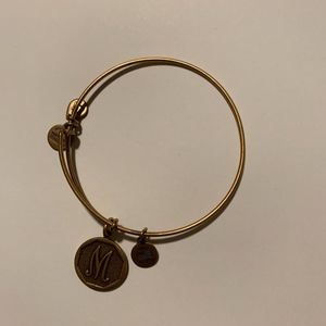 Alex and Ani Jewelry - Alex & Ani Initial Expandable Wire Bangle Alex and Ani Jewelry - Alex & Ani Initial Expandable Wire Bangle